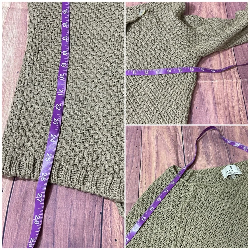 Berretti Button Closure Sweater Cardigan - Picture 14 of 14